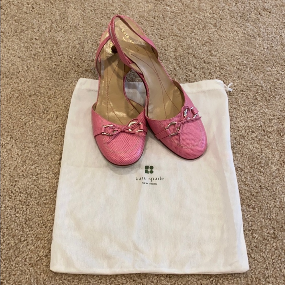 Kate spade :: Pink Slingback Shoes (Size 10)